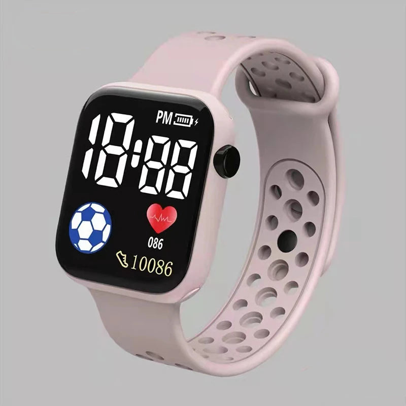 Children's Waterproof Digital Sports Watch – Stopwatch and Backlight