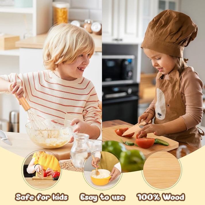 Children's Wooden Baking Set