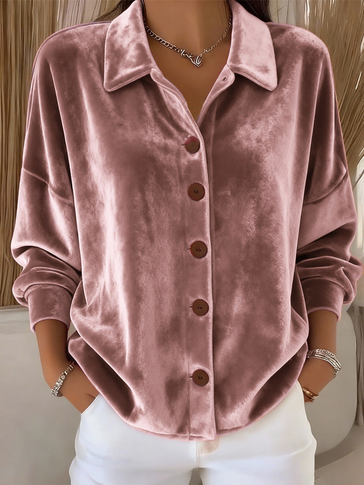 Image of Christina | Women's Button-Down Long Sleeve Blouse
