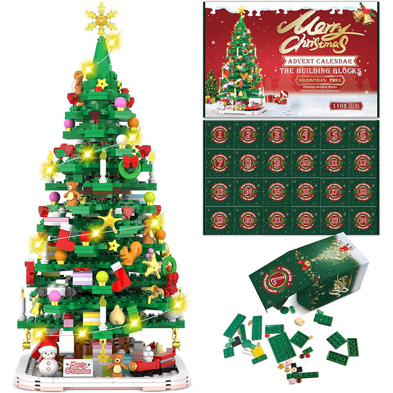 Christmas Tree Advent Calendar 2026 – DIY Christmas Decoration Building Set