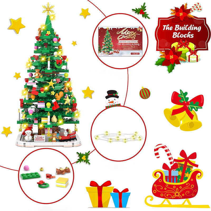 Christmas Tree Advent Calendar 2026 – DIY Christmas Decoration Building Set