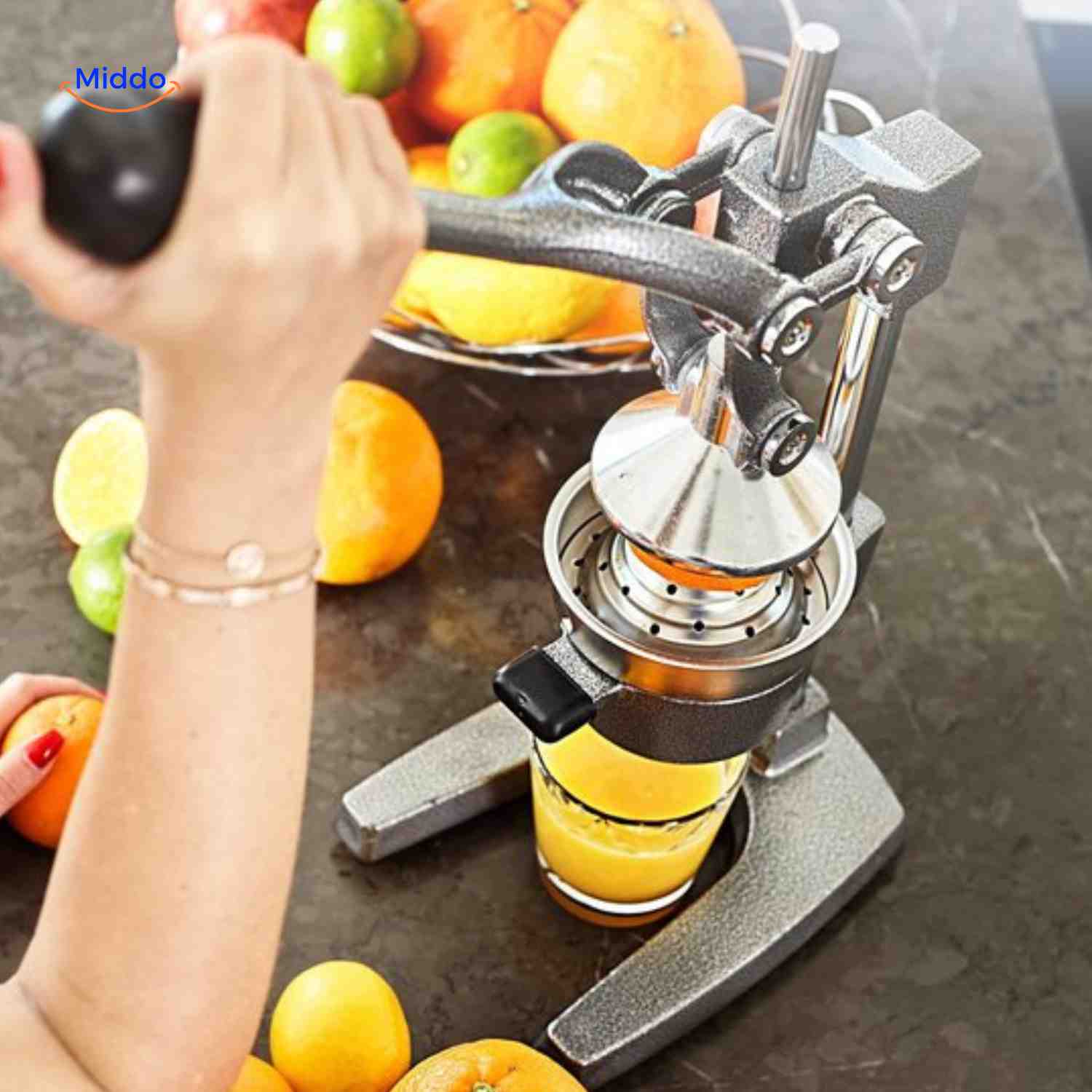 Citripress™ Juicer | Cast Iron, Citrus Press & Fresh Juice Made Easy