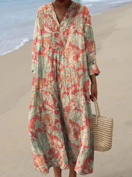 Claire | Effortless Boho Casual Sundress for Women in Relaxed Style