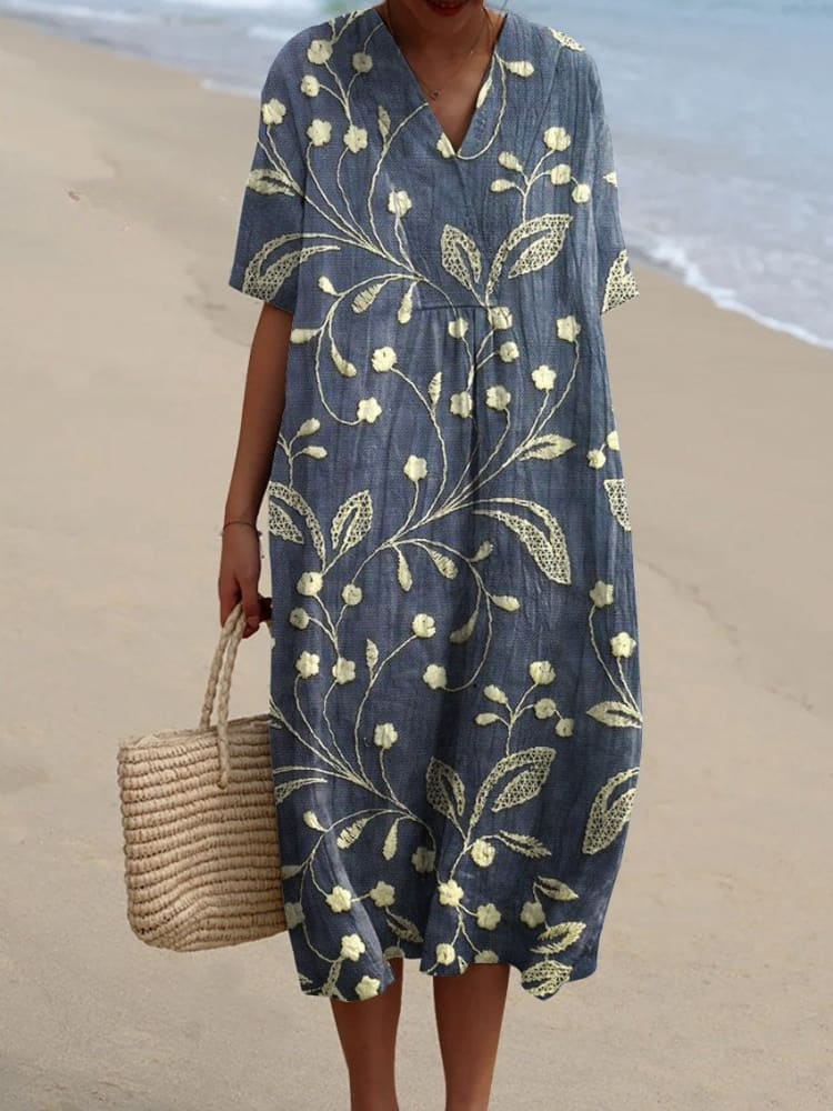 Claire | Effortless Boho Casual Sundress for Women in Relaxed Style