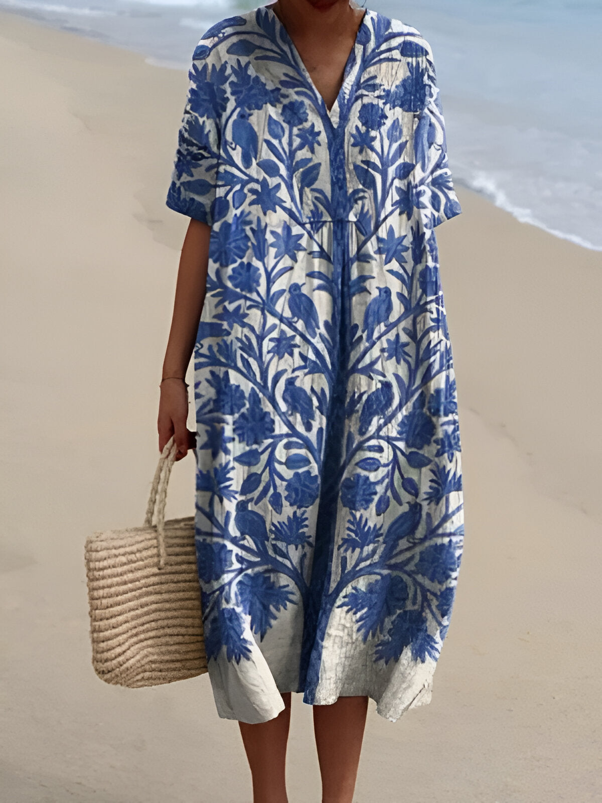 Claire | Effortless Boho Casual Sundress for Women in Relaxed Style
