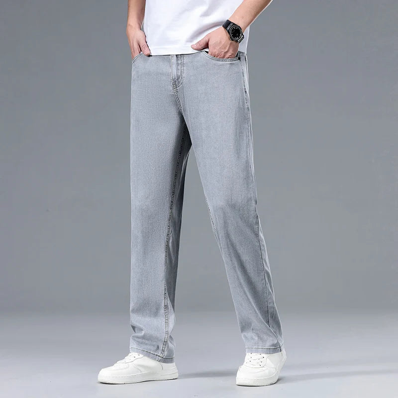 Image of Clarence | Men's Relaxed Fit Straight Leg Jeans