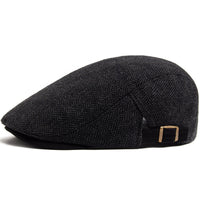 Classic Textured Flat Cap