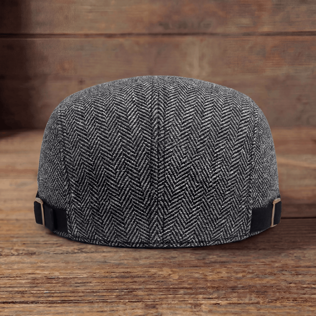 Classic Textured Flat Cap