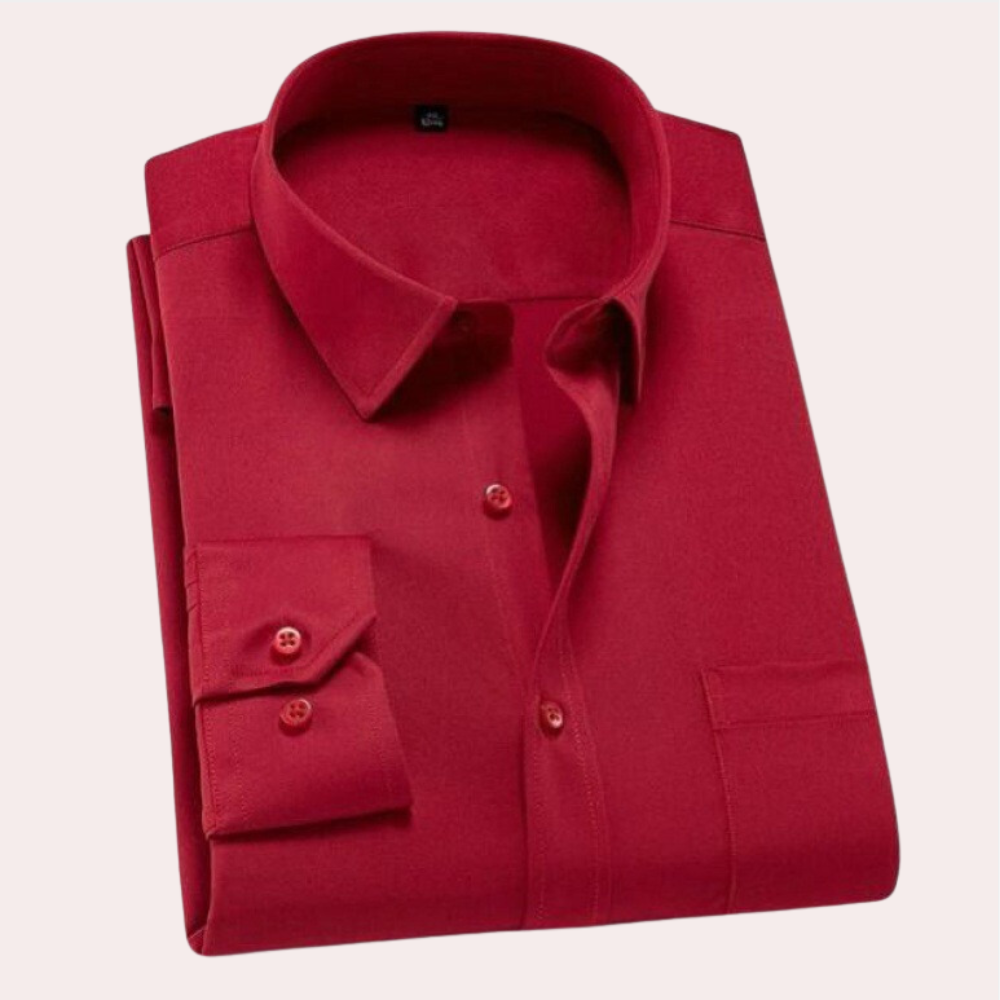 Classic Wrinkle-Free Men's Shirt for Spring 2026