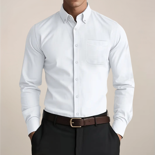 Image of Cliff | Men's Long Sleeve Button-Down Shirt
