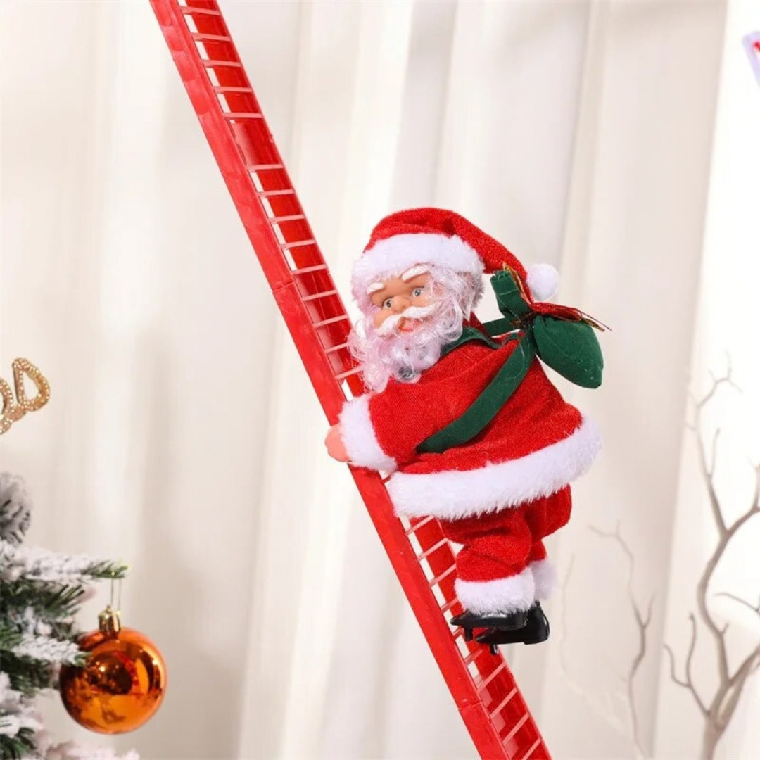 Climbing Santa Christmas Decoration