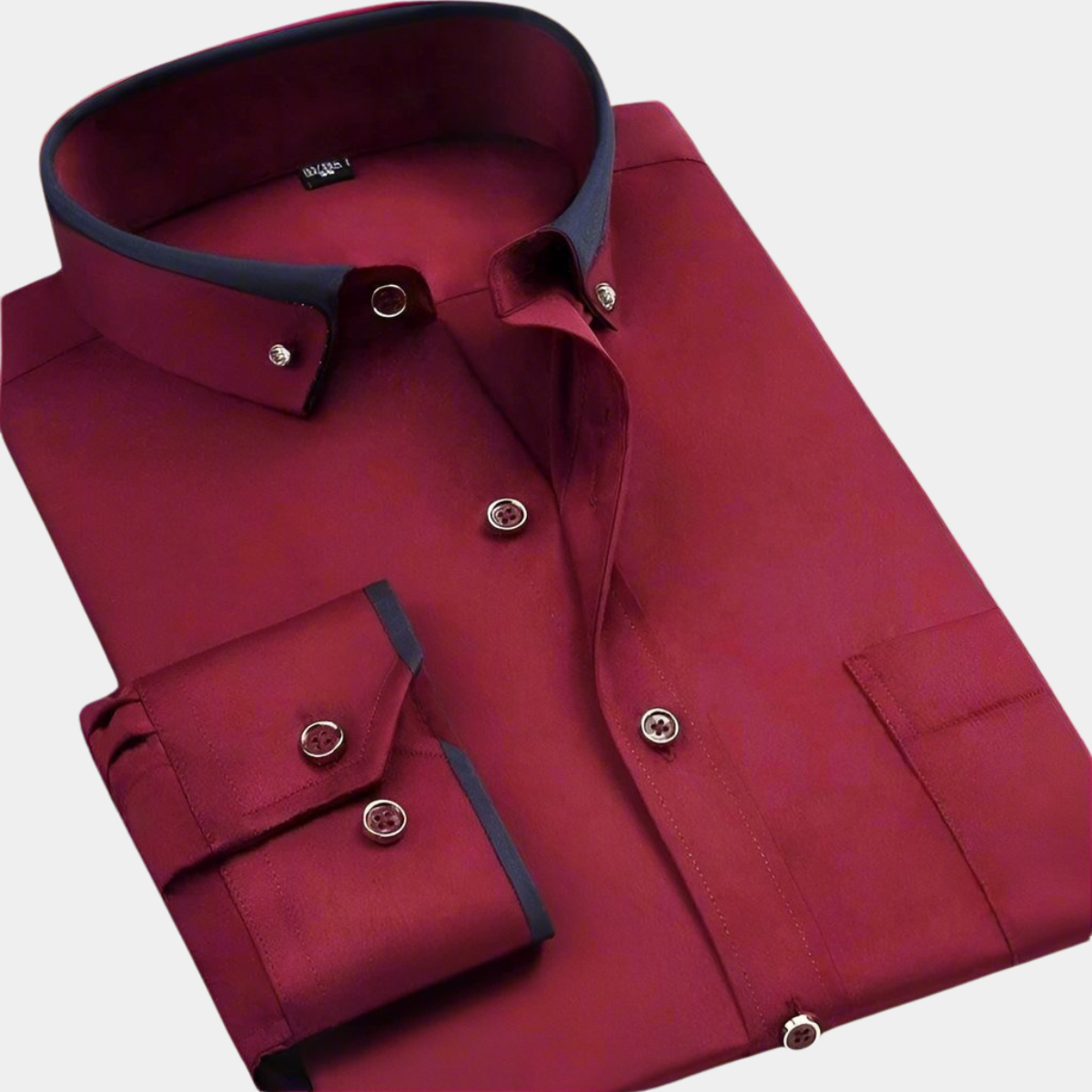 Image of Clyde | Men's Button-Down Long Sleeve Shirt