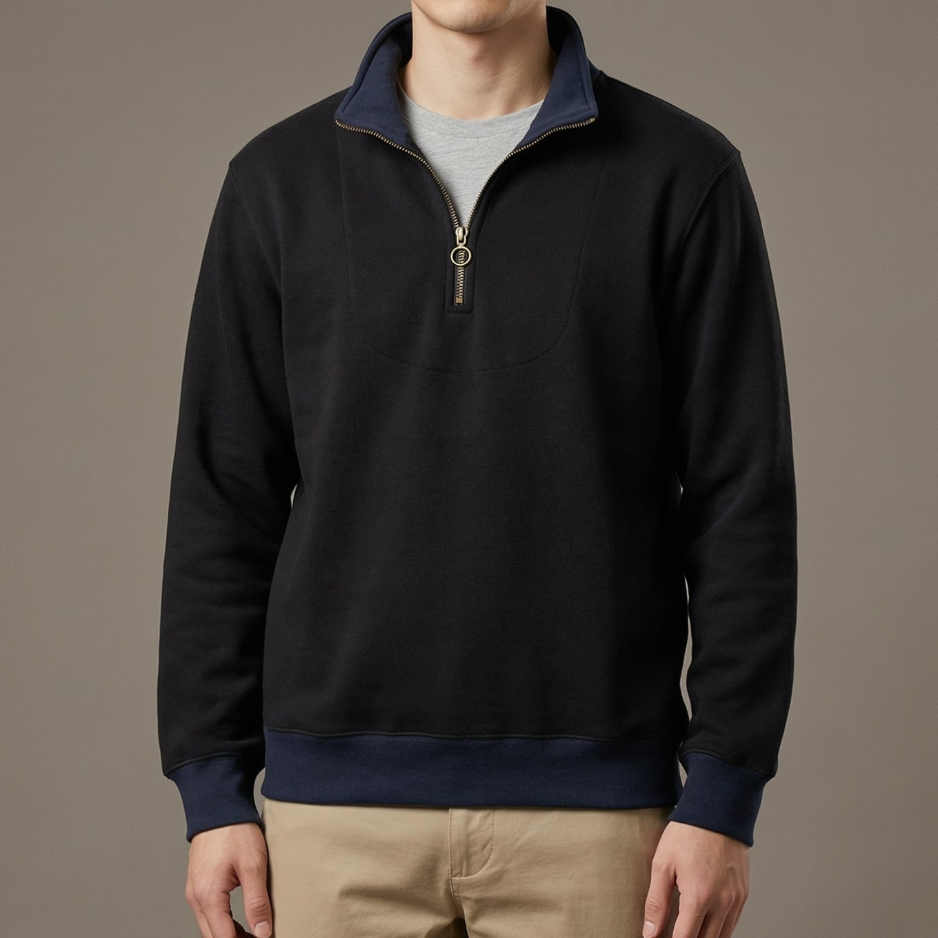 Image of Colin | Men's Quarter Zip Sweater