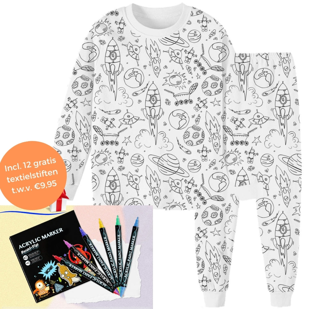 Colorable Kids Pajama™ | Fun and Loved by Children and Parents!