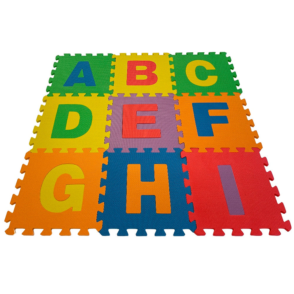 Colorful Soft Play Mat / Activity Mat - choose between animal motifs or letters