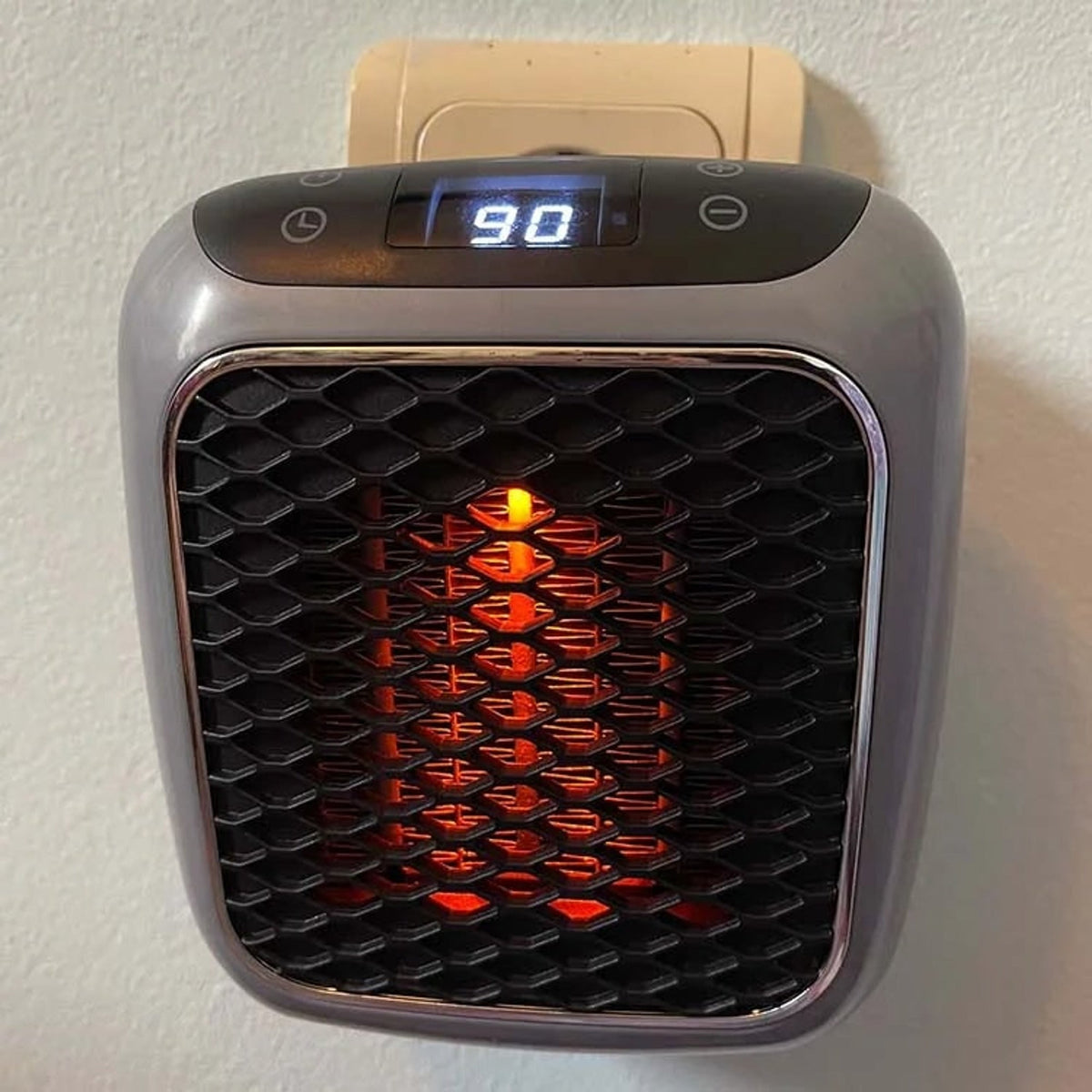 Compact Electric Space Heater with Powerful Fast Heating and Energy-Saving Warmth