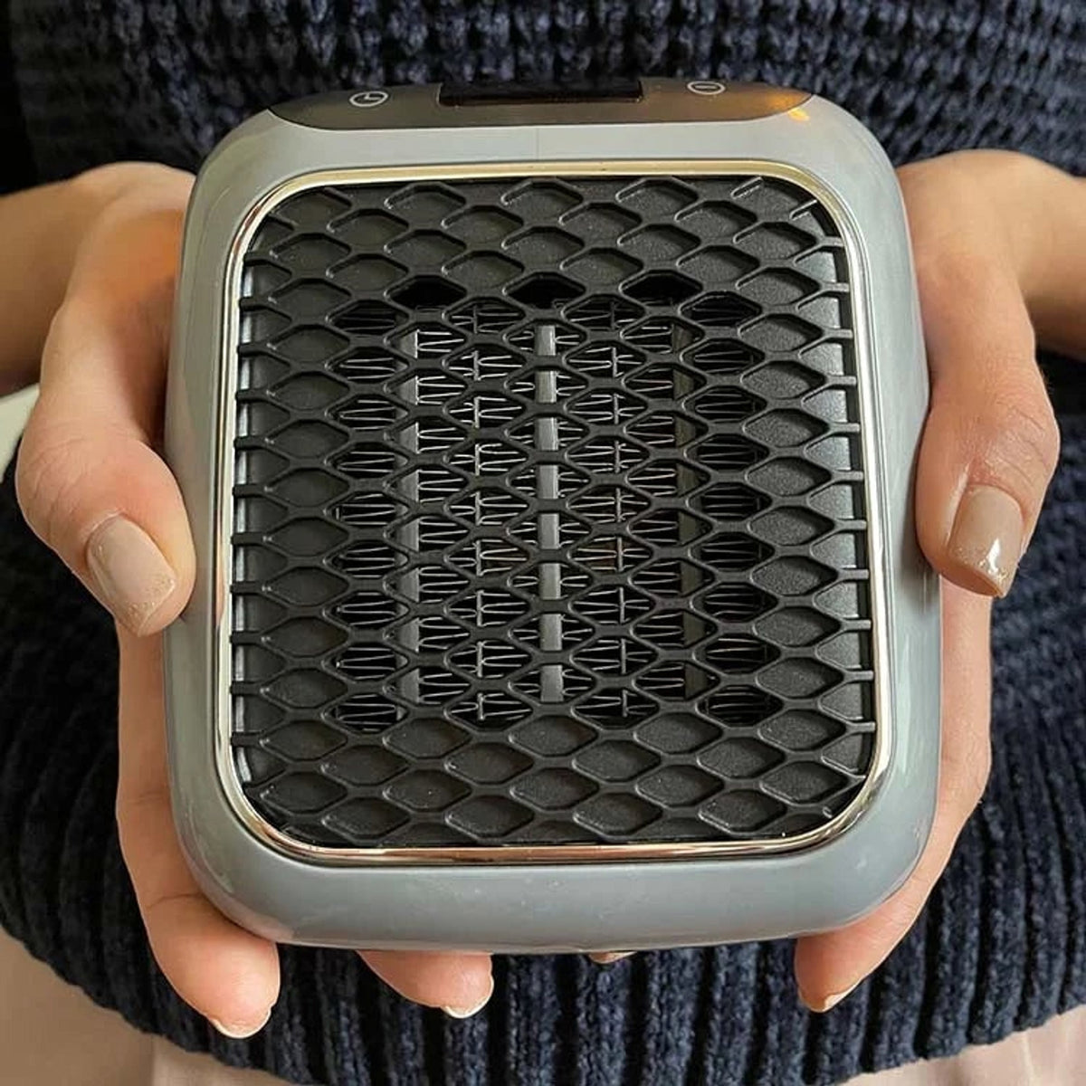 Compact Electric Space Heater with Powerful Fast Heating and Energy-Saving Warmth