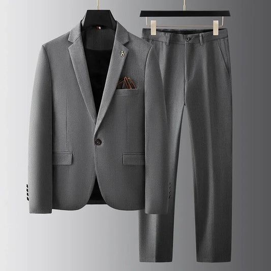 Image of Connor | Men's Slim-Fit Notch Lapel Suit