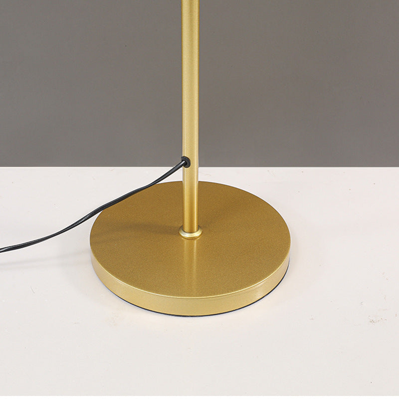 Contemporary 3-Light Acrylic and Iron Globe Standing Floor Lamp for Bedroom