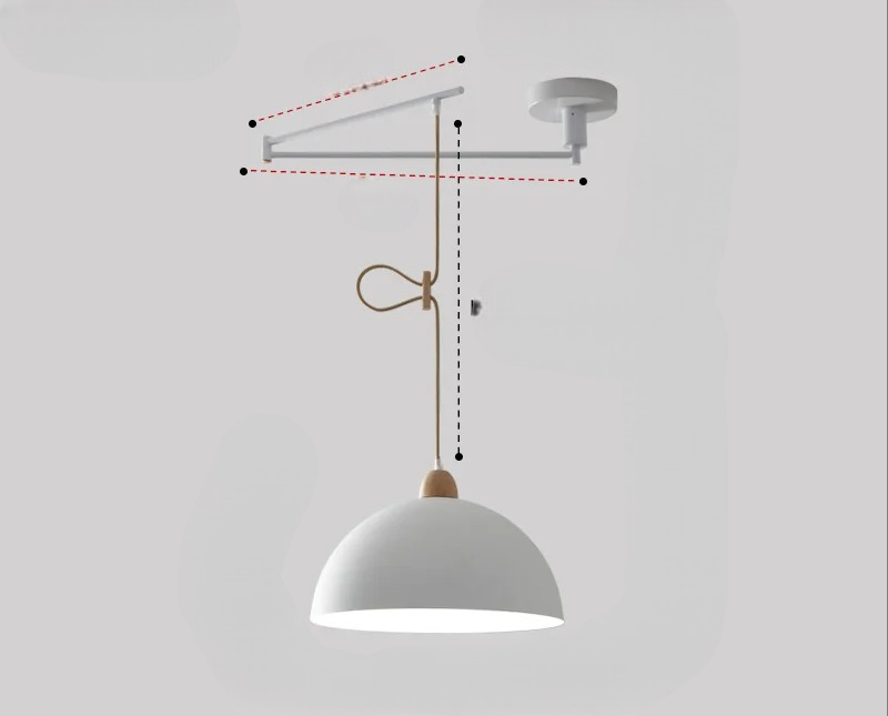 ContemporaryGleam - Adjustable Lighting Fixture