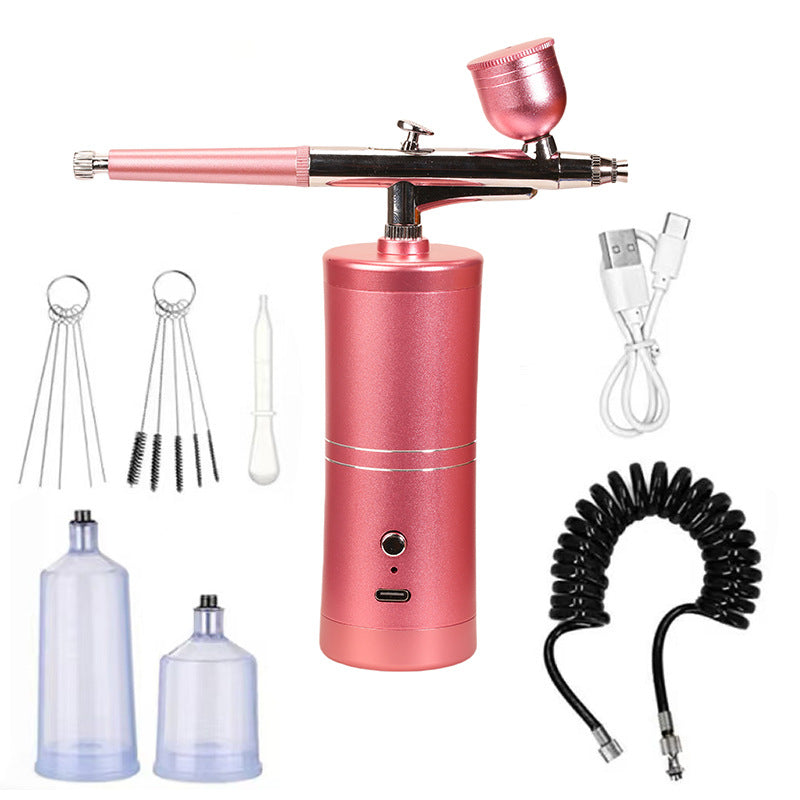 Cordless Airbrush Gun | Precise Paint Application | Adjustable Spray Pressure