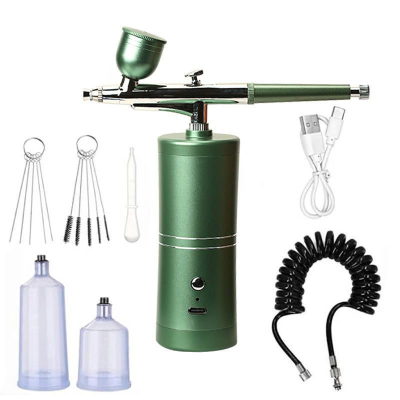 Cordless Airbrush Gun | Precise Paint Application | Adjustable Spray Pressure