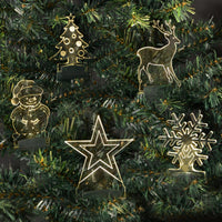 Cordless LED Christmas Tree and Window Motif Lights with Remote Control