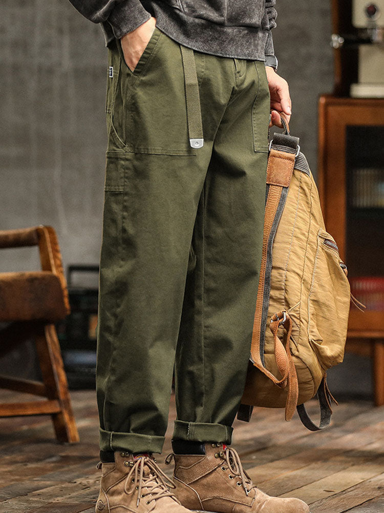 Cotton Utility Pants