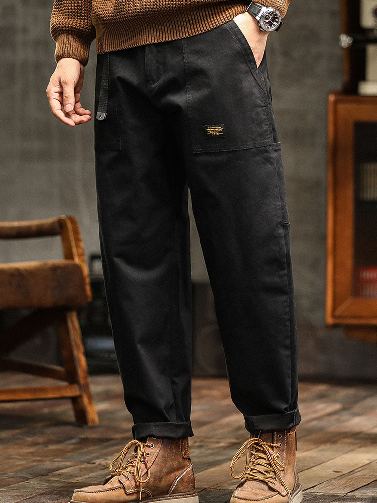 Cotton Utility Pants