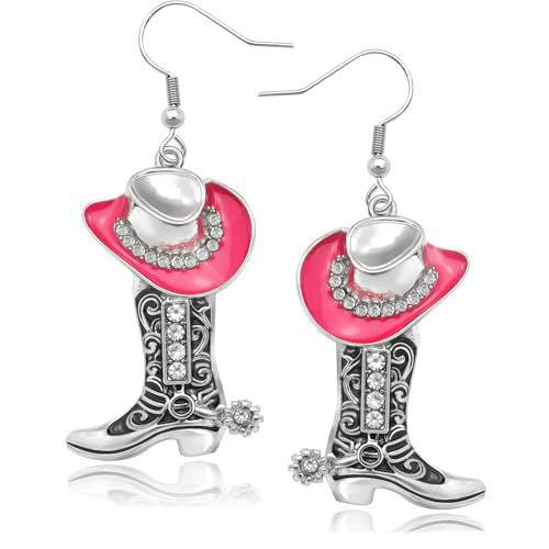 Cowboy Boot and Hat Earrings