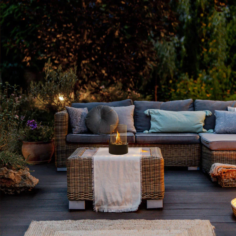 CozyFlame Tabletop Fireplace - Smoke-Free - Bioethanol - Modern Design