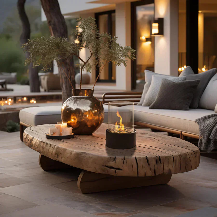 CozyFlame Tabletop Fireplace - Smoke-Free - Bioethanol - Modern Design