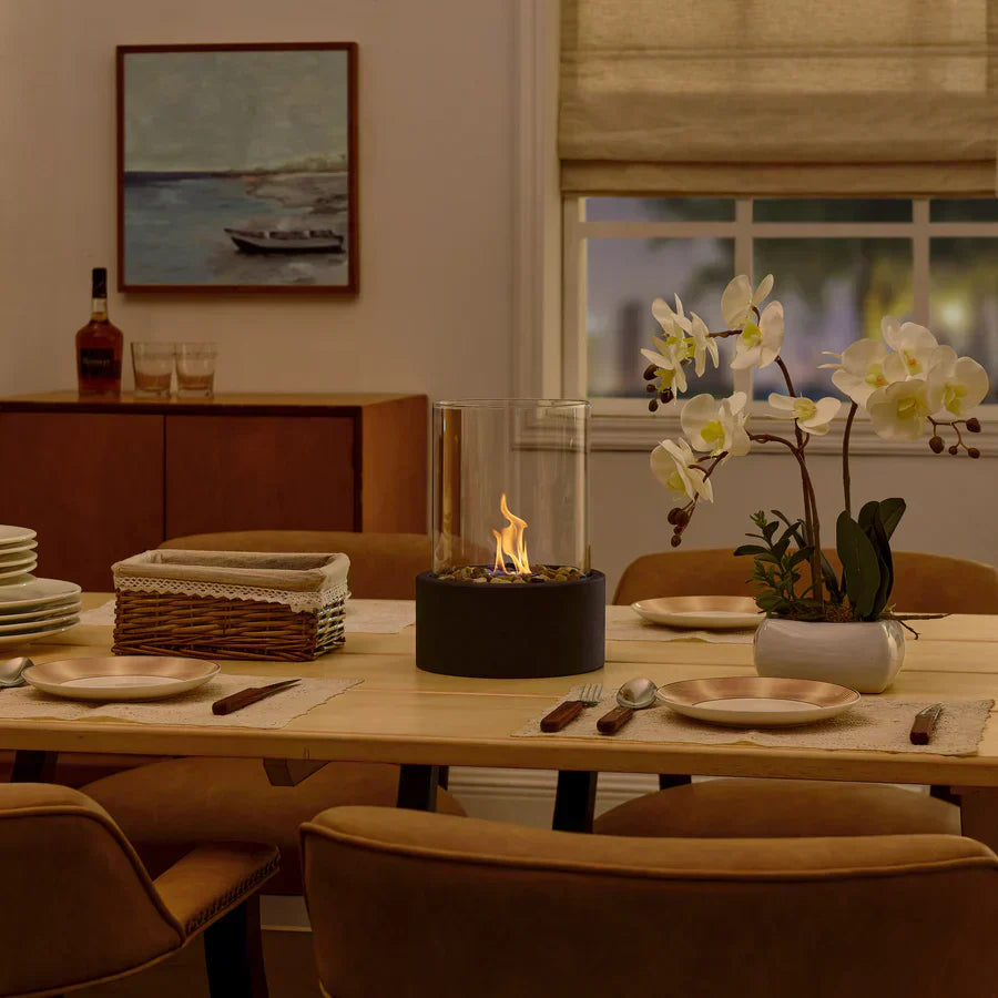 CozyFlame Tabletop Fireplace - Smoke-Free - Bioethanol - Modern Design
