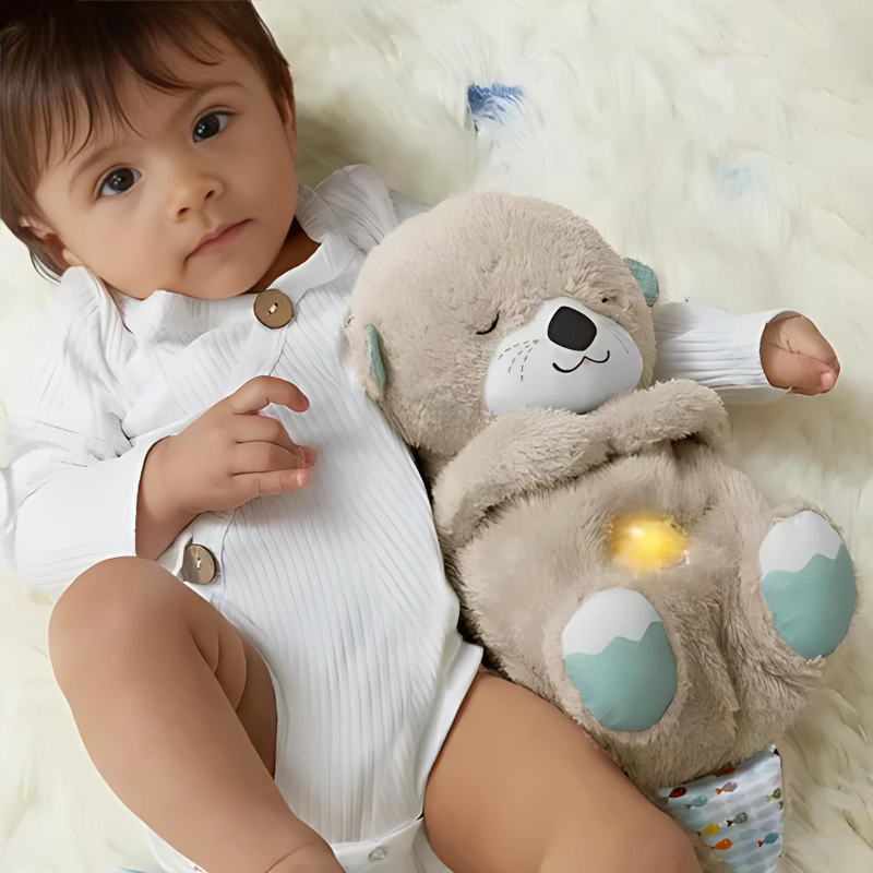 Cuddle Buddy with Simulation & Night Light | Stress Relief