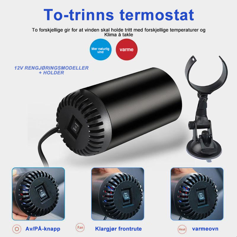 Cup-Shaped Car Heater - Fast Heating | Multi-Use