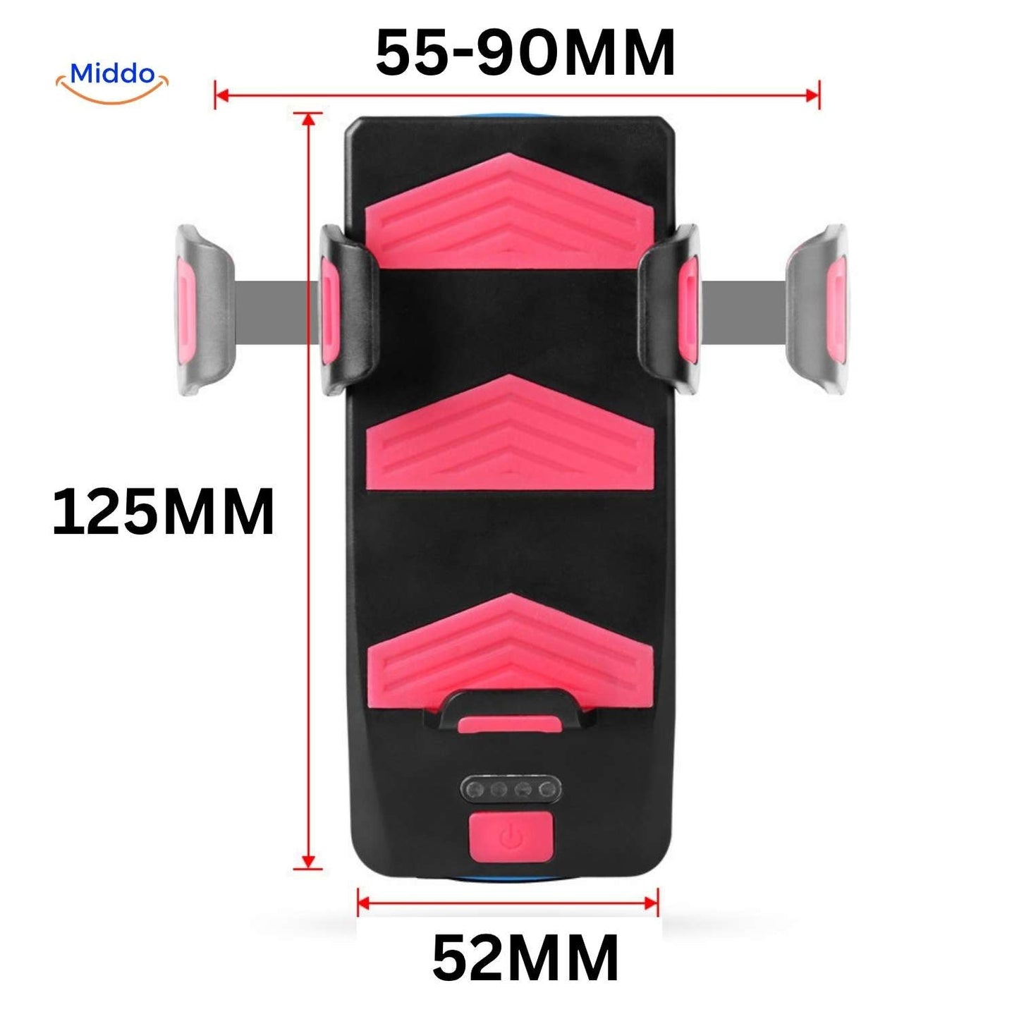 CycloMax™ Bike Gadget | Phone Holder, Power Bank, Light & Horn