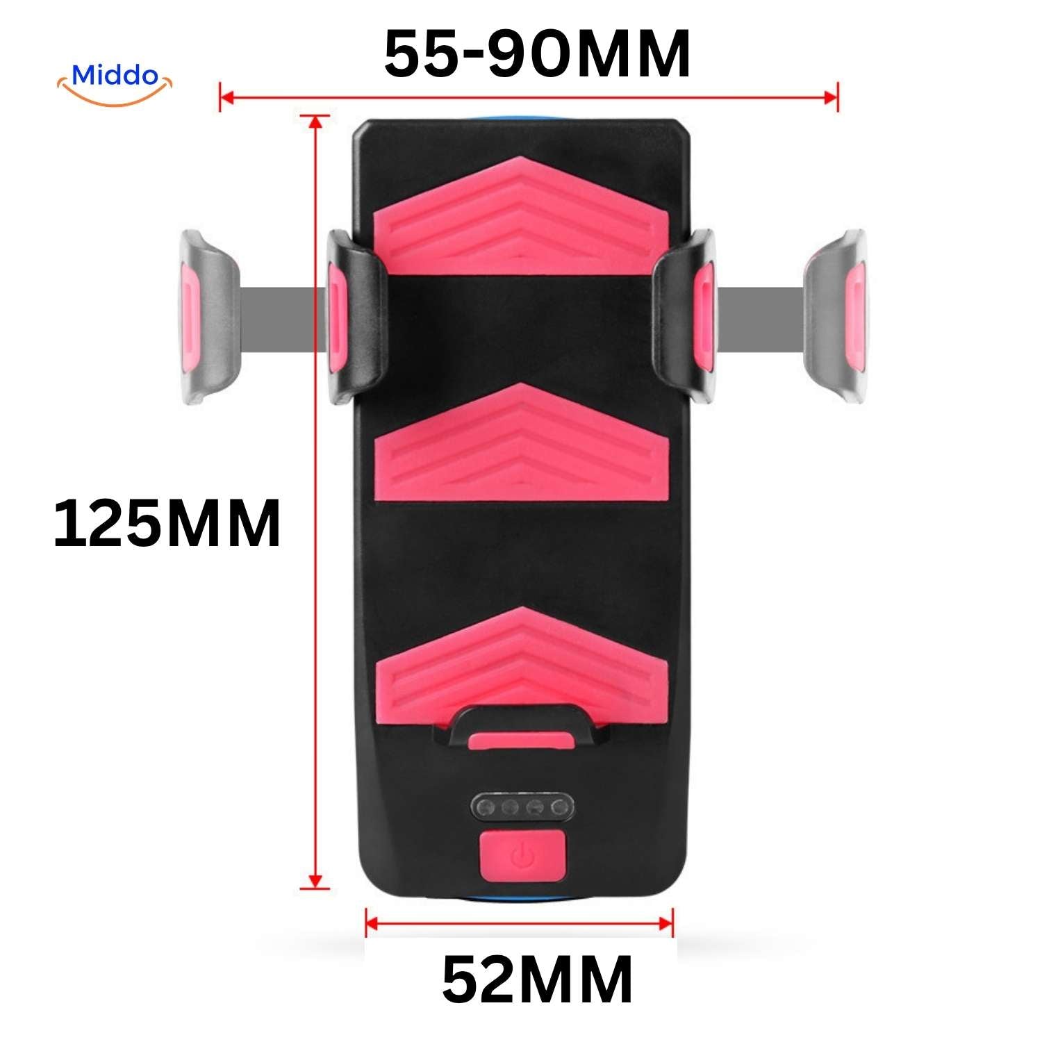 CycloMax™ Bike Gadget | Phone Holder, Power Bank, Light & Horn