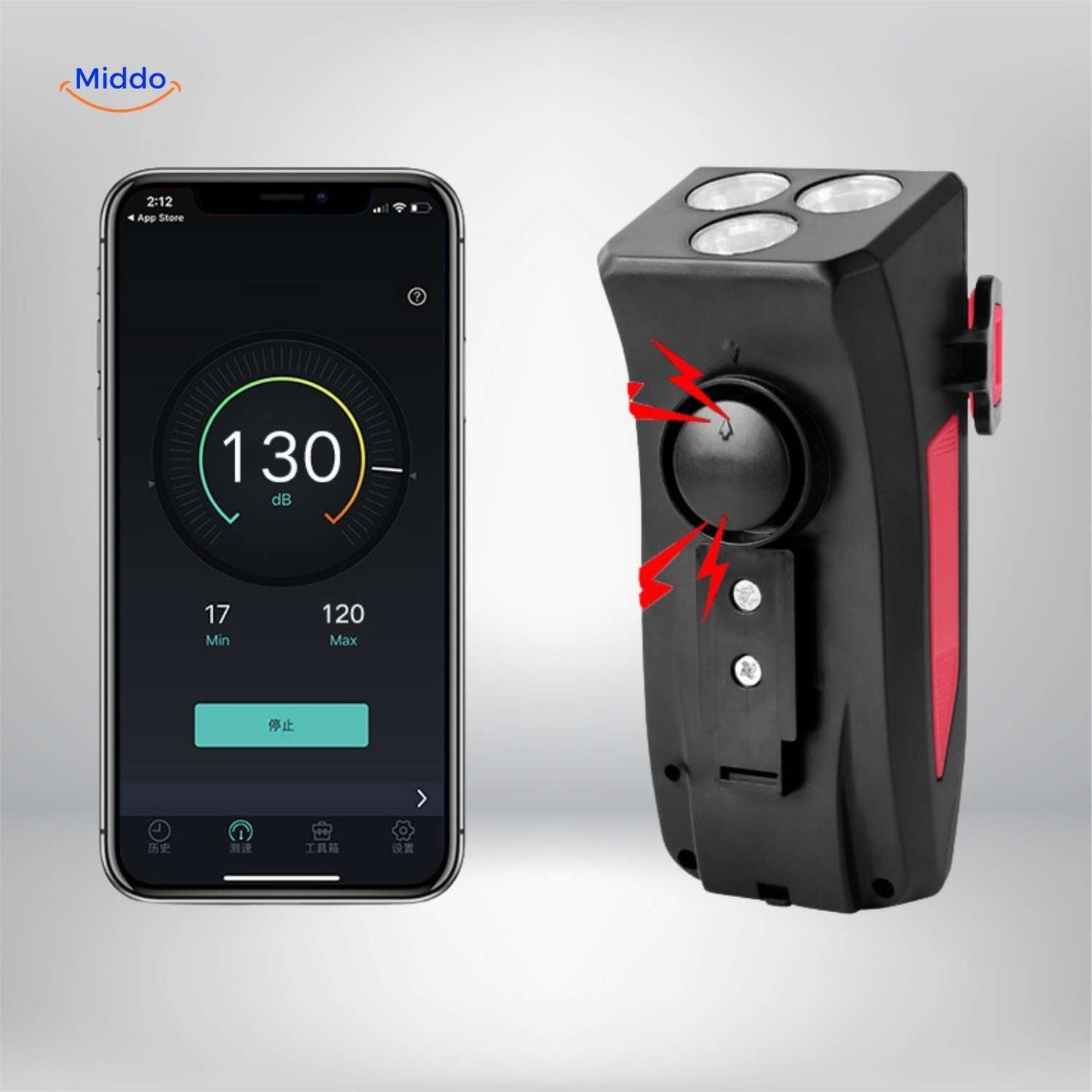 CycloMax™ Bike Gadget | Phone Holder, Power Bank, Light & Horn