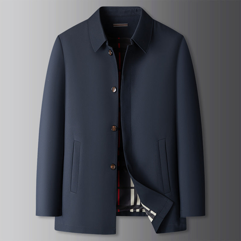 Image of Damian | Men's Notched Lapel Dress Coat