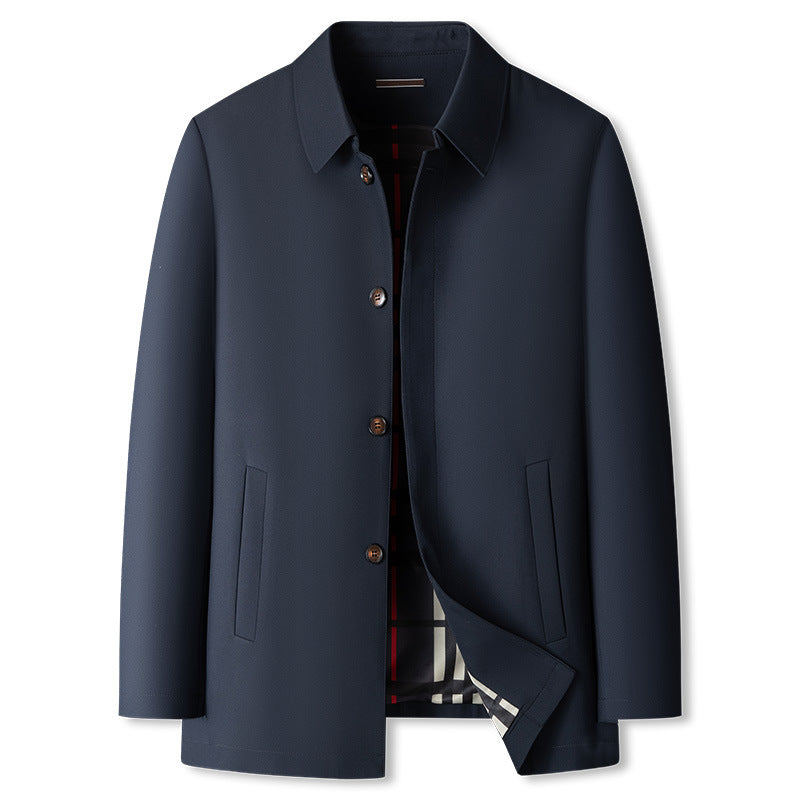 Image of Damian | Men's Notched Lapel Dress Coat