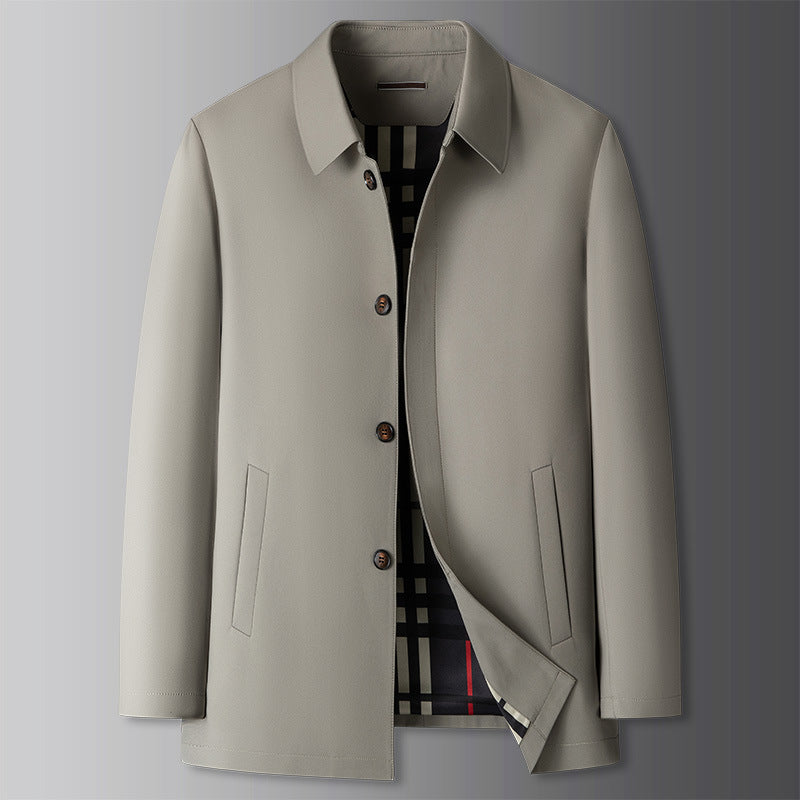 Image of Damian | Men's Notched Lapel Dress Coat