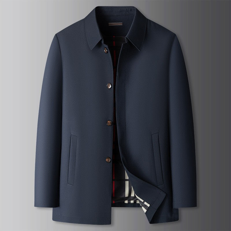 Image of Damian | Men's Notched Lapel Dress Coat