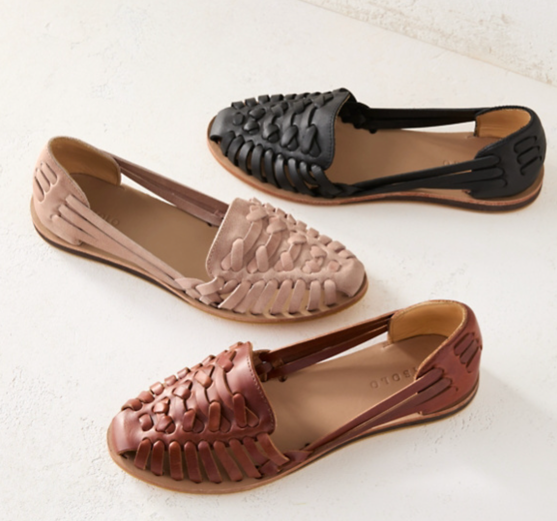 Image of Danielle | Women's Woven Flat Mules