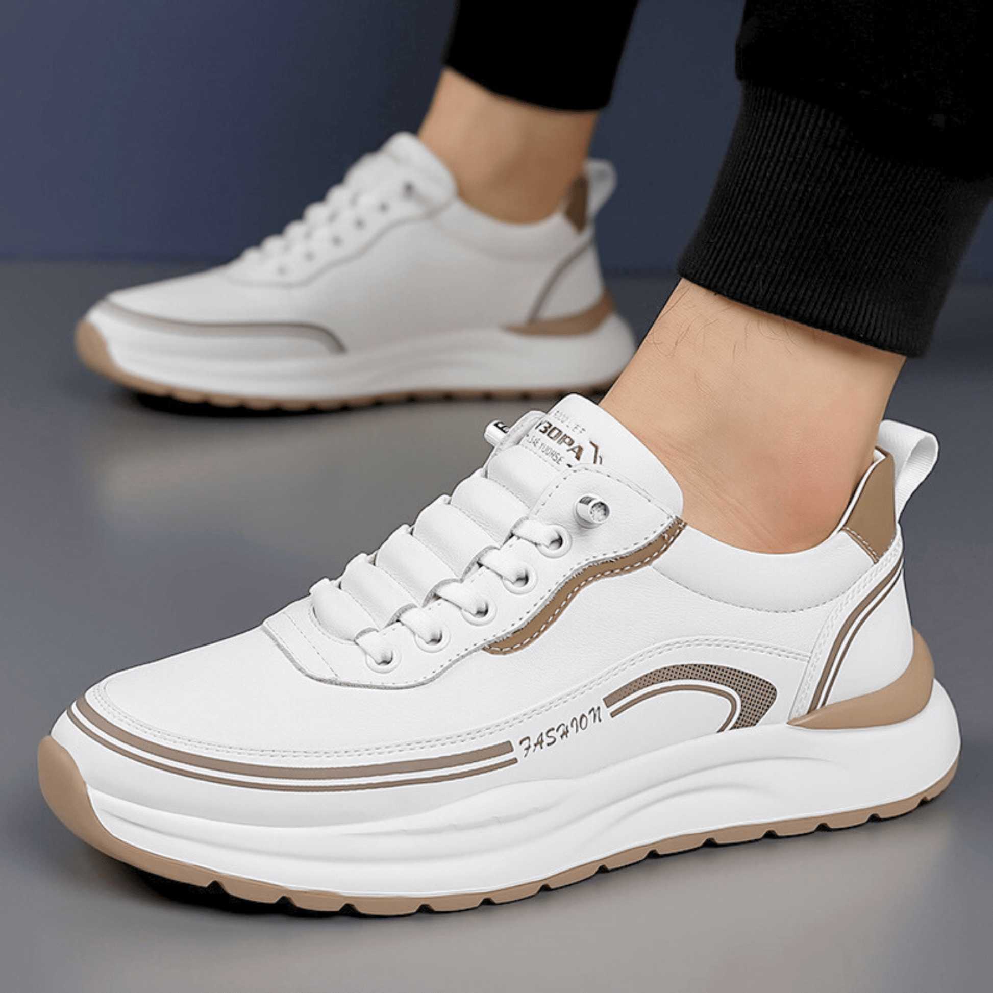 Image of Darryl | Men's Lace-Up Casual Sneakers