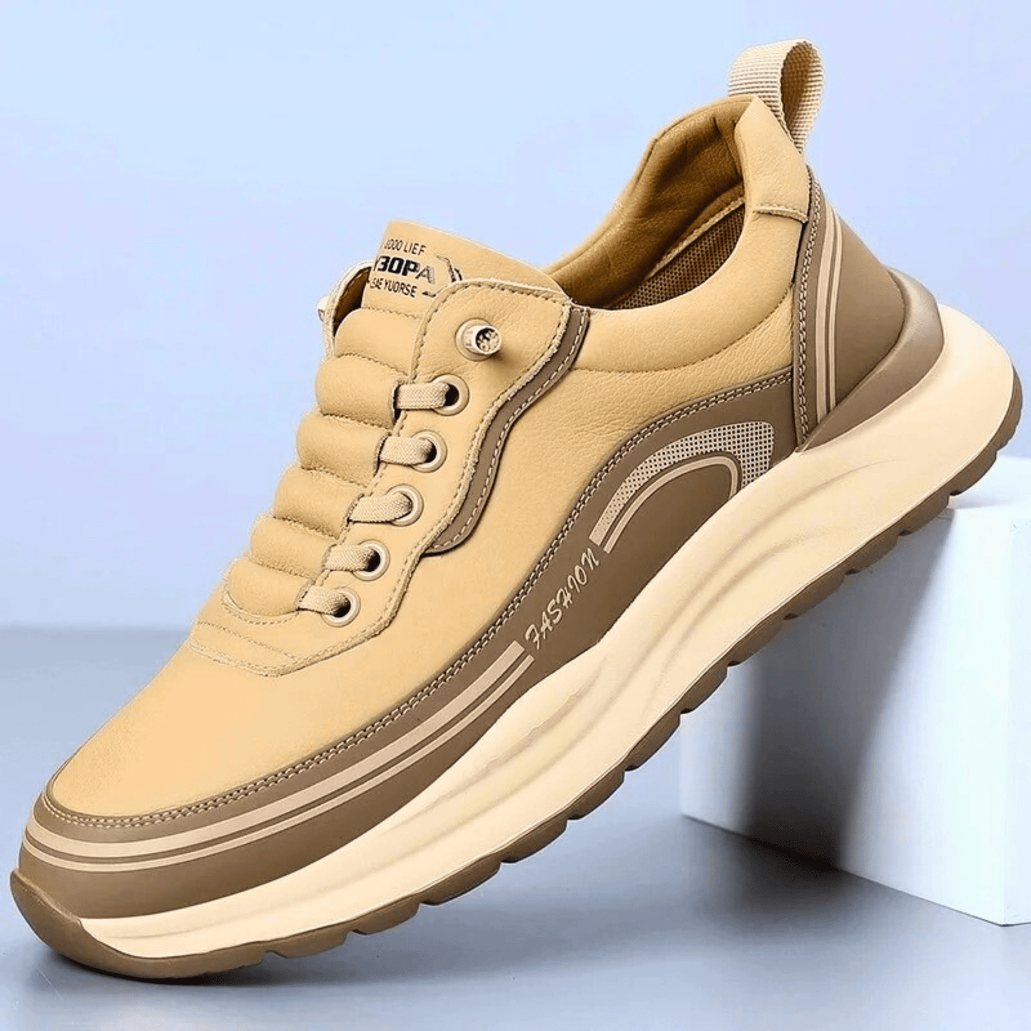 Image of Darryl | Men's Lace-Up Casual Sneakers