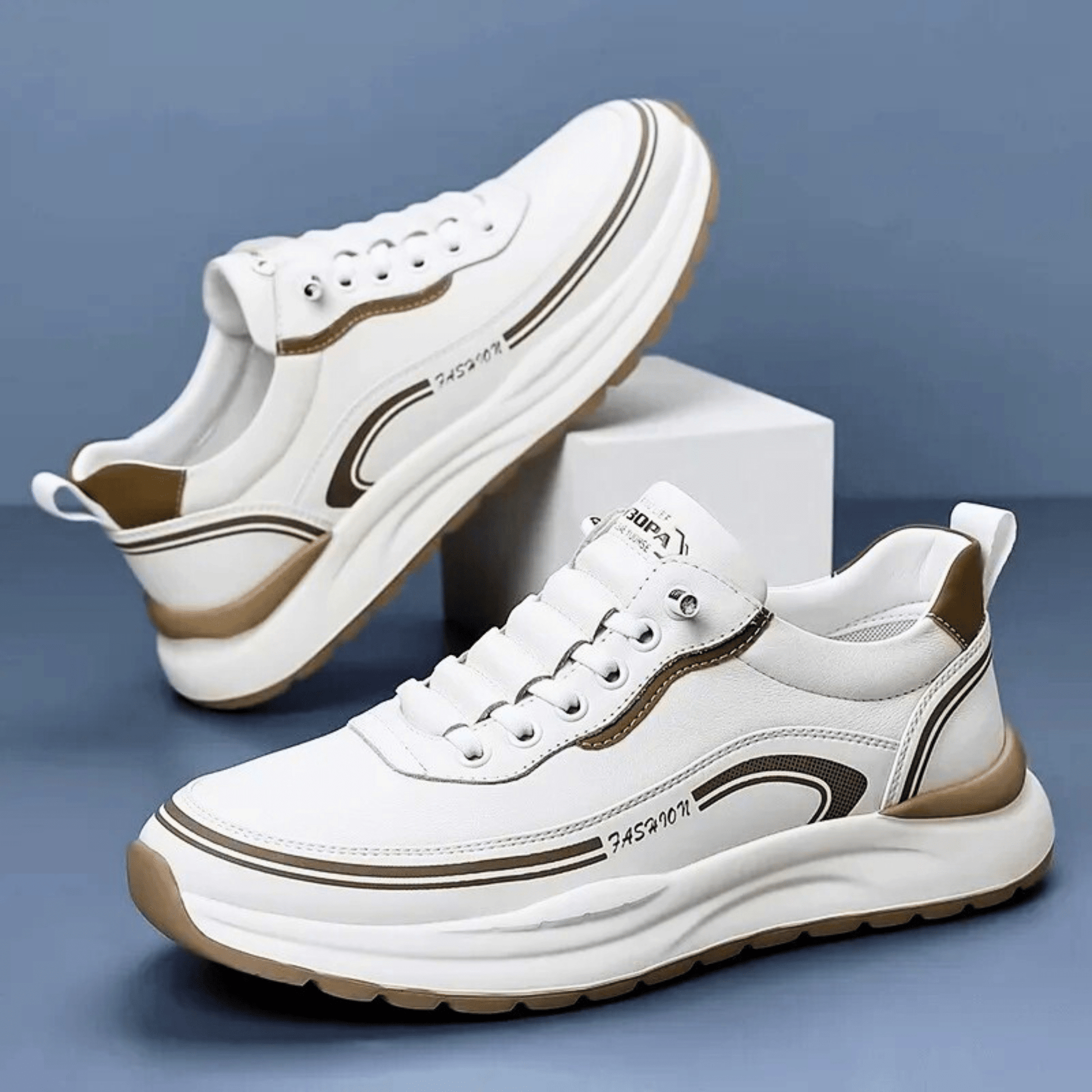 Image of Darryl | Men's Lace-Up Casual Sneakers