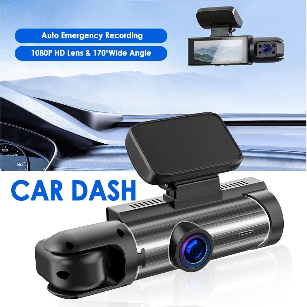Dashcam Pro™ Full HD 1080P | Dual Lens, Safety and Crystal Clear Images