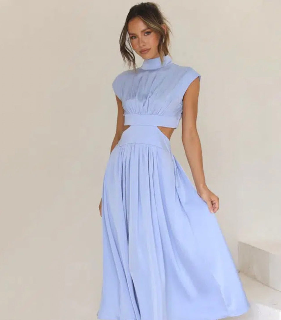 Image of Deanna | Women's Sleeveless A-Line Maxi Dress