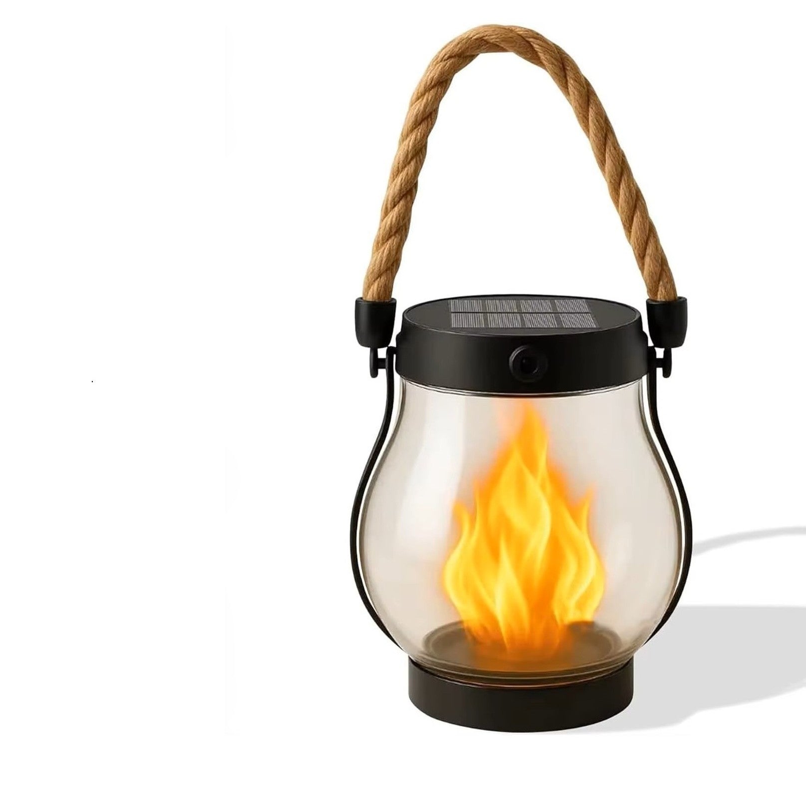 Decorative Solar Flame Lamp for Cozy Outdoor Lighting