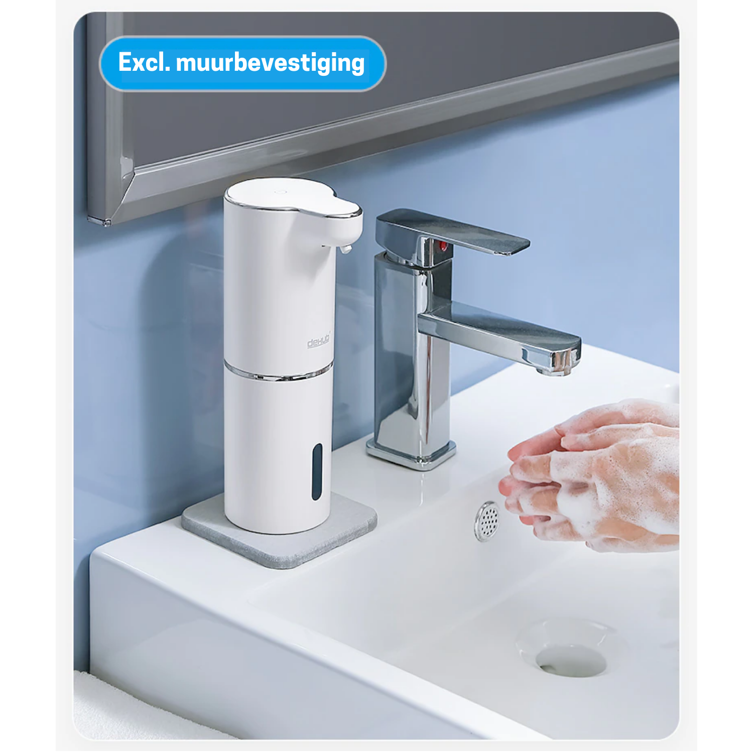 Dehub Zeppie™ | Automatic Foam Soap Dispenser - Fun and Contactless Hand Washing